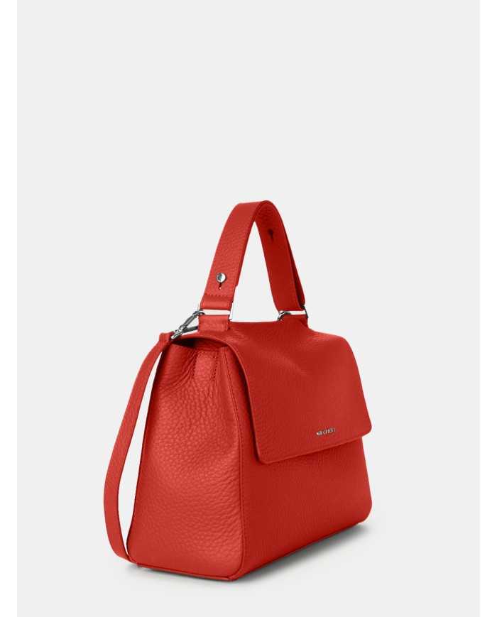 ORCIANI Borsa Sveva Soft Media a spalla in pelle con tracolla