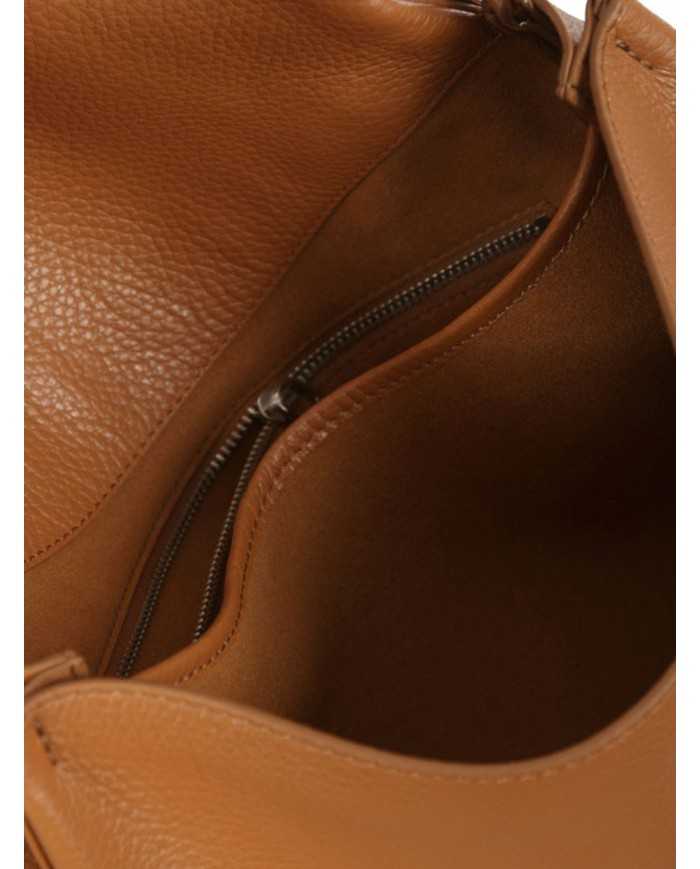 ORCIANI Borsa a spalla Diana Sense Scooby Large in pelle con tracolla