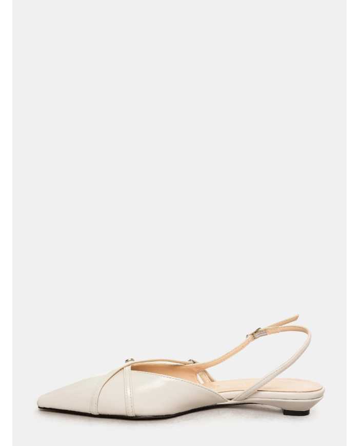 BIANCA DI' Sandalo slingback in vernice