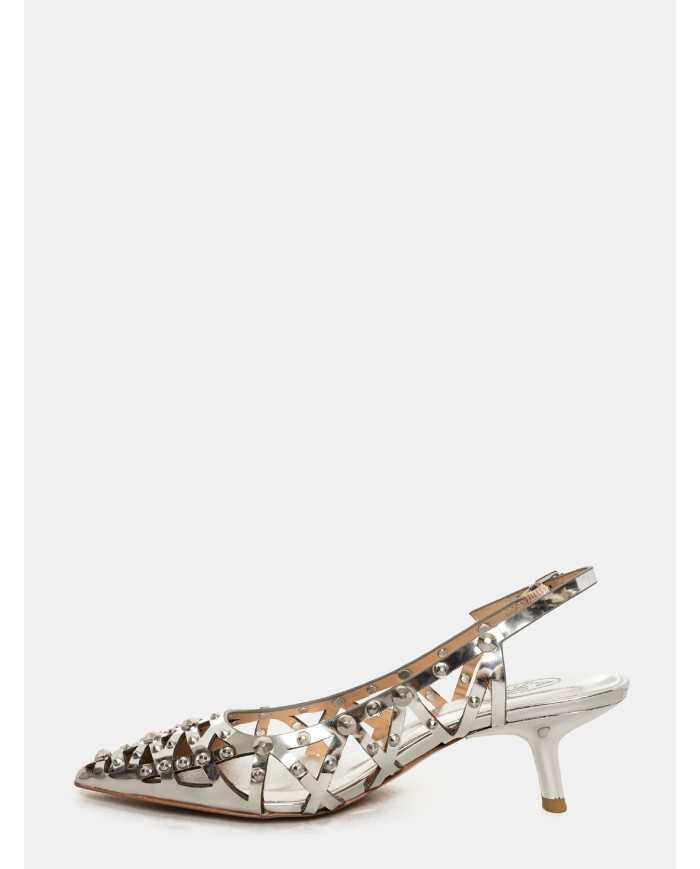 ASH Sandalo slingback in specchio