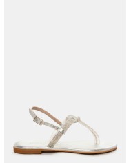 MOSAIC Sandalo infradito con nodo e strass