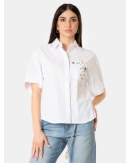 JIJIL Camicia con strass