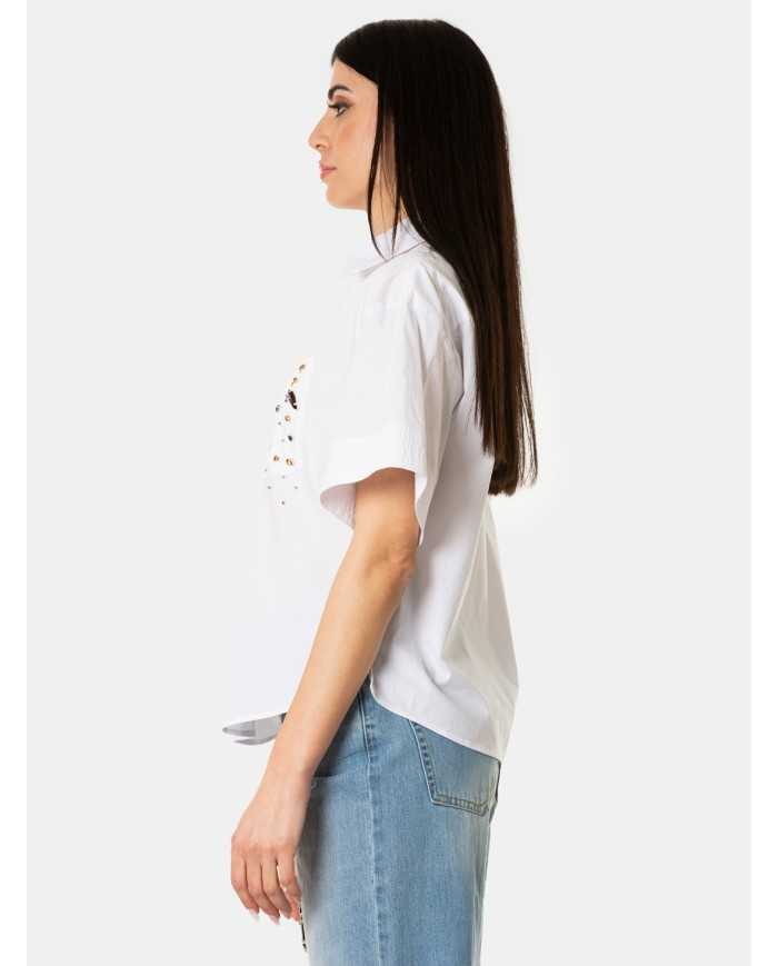 JIJIL Camicia con strass