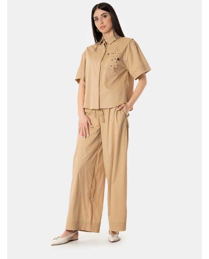 JIJIL Camicia con strass