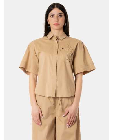 JIJIL Camicia con strass