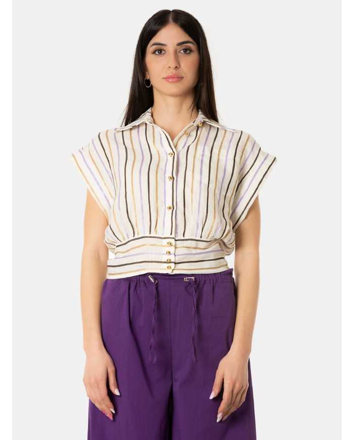 JIJIL Camicia rigata