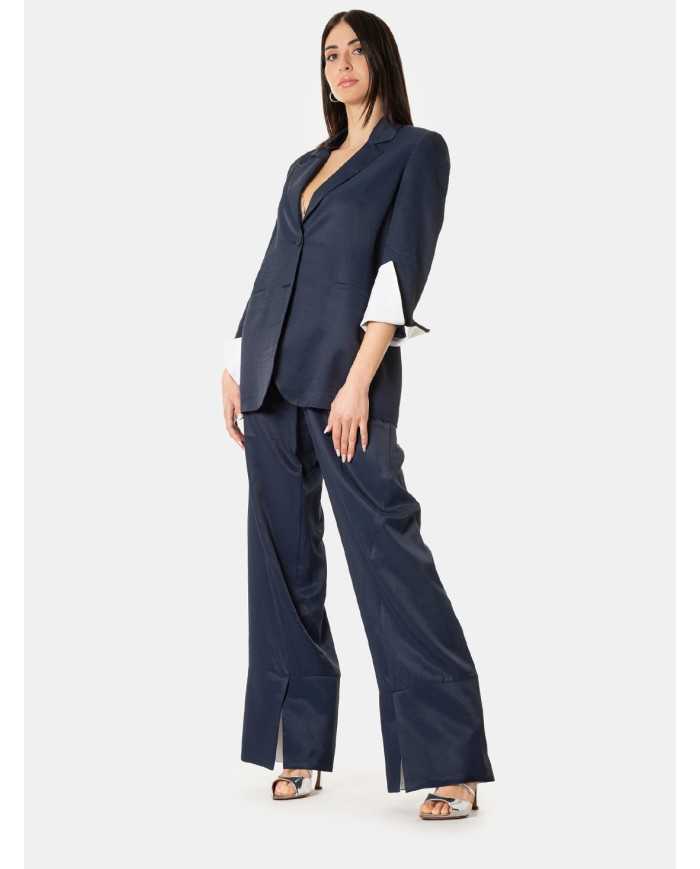 JIJIL Giacca con polsini a contrasto