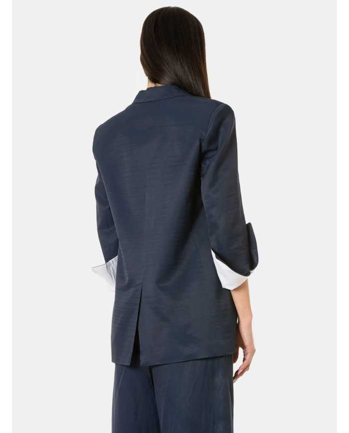 JIJIL Giacca con polsini a contrasto