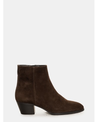 evaluna Tronchetto texano in camoscio