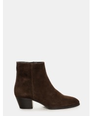 evaluna Tronchetto texano in camoscio