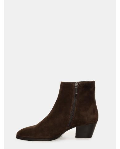 evaluna Tronchetto texano in camoscio