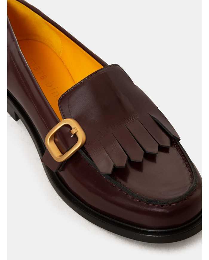 mara bini Mocassino in pelle