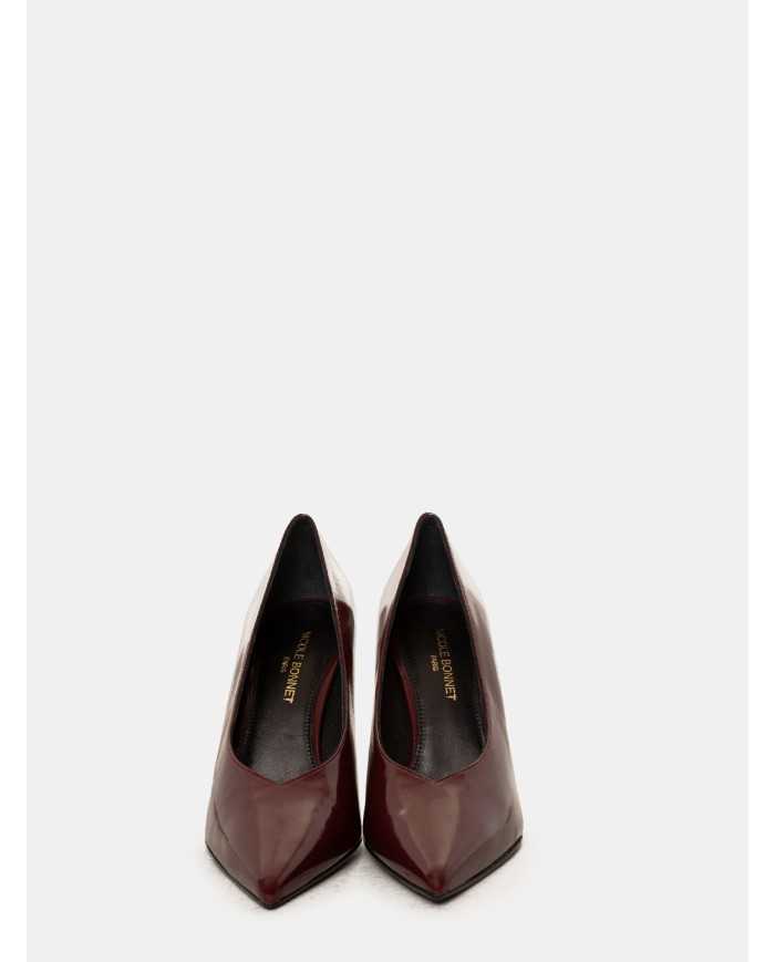 NICOLE BONNET Decolletè in vernice