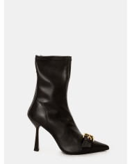 NICOLE BONNET Tronchetto in nappa elasticizzato