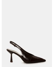 NICOLE BONNET Slingback stampa cocco