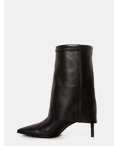 NICOLE BONNET Stivale mezza gamba in pelle