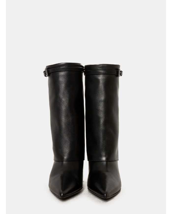 NICOLE BONNET Stivale mezza gamba in pelle