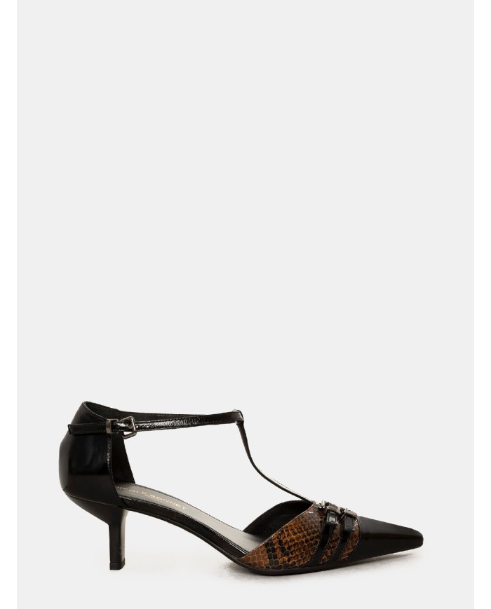 NICOLE BONNET Decolletè in vernice