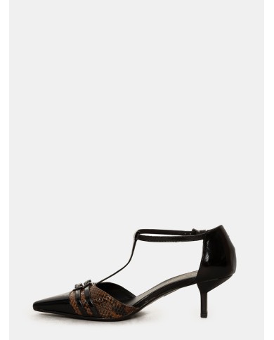 NICOLE BONNET Decolletè in vernice