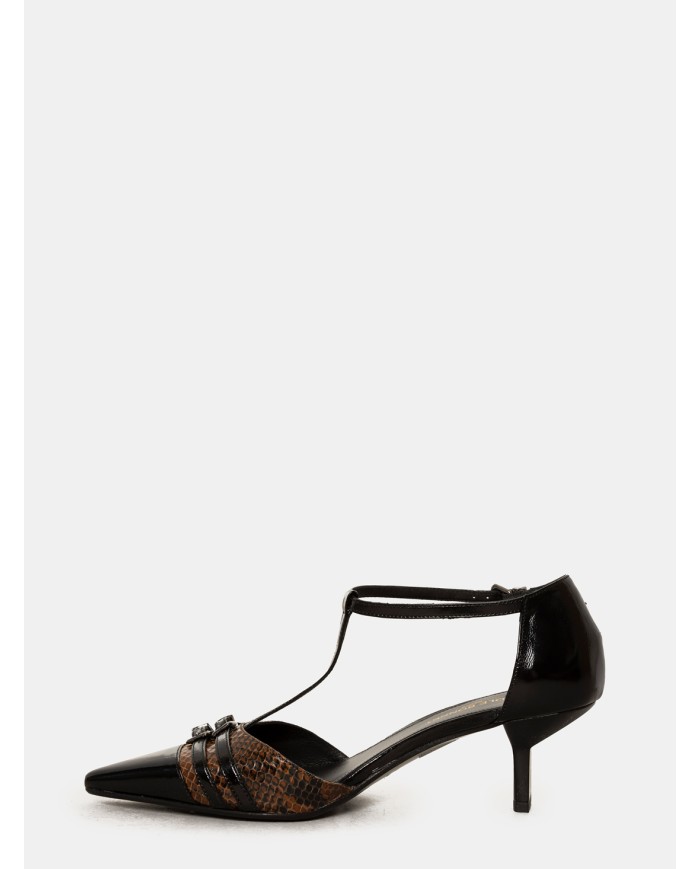 NICOLE BONNET Decolletè in vernice