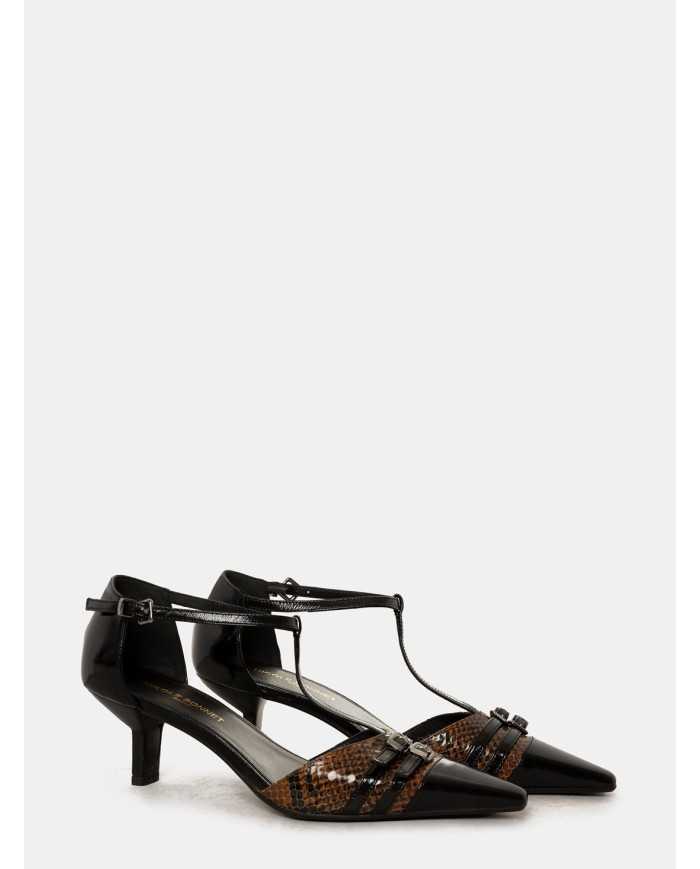 NICOLE BONNET Decolletè in vernice