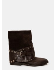 Strategia Stivale mezza gamba in crosta