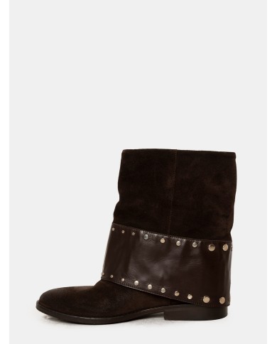 Strategia Stivale mezza gamba in crosta