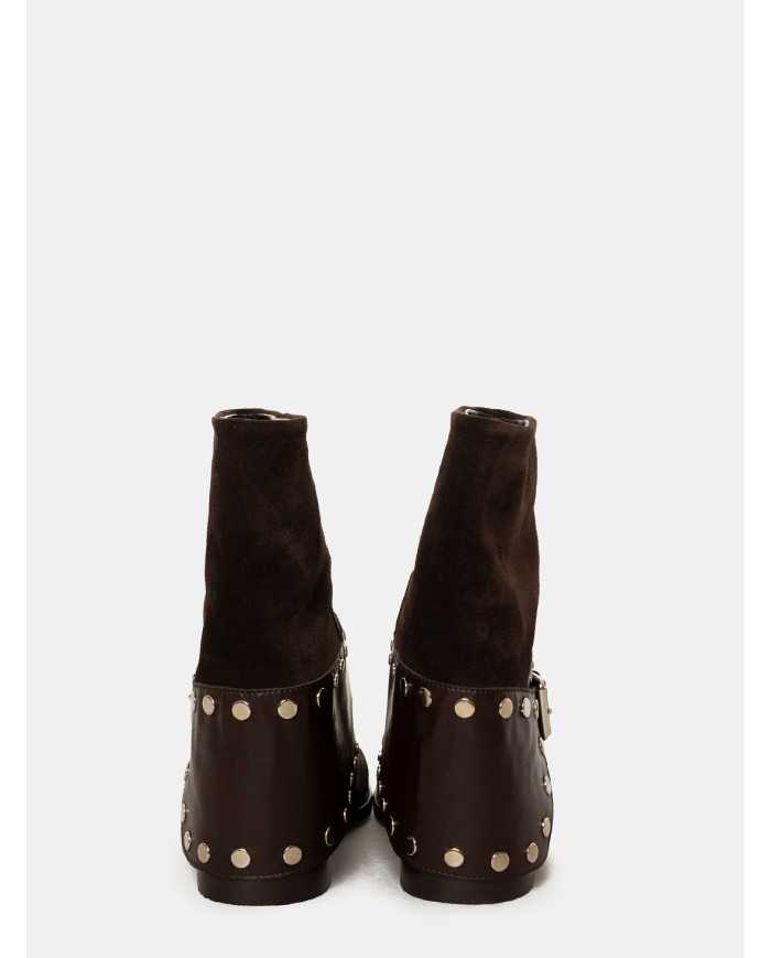 Strategia Stivale mezza gamba in crosta