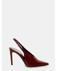 GUGLIELMO ROTTA Sandalo slingback in vernice