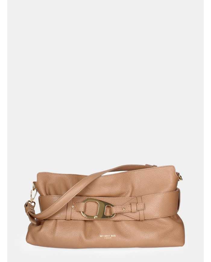 MY BEST BAG - Firenze Borsa in pelle con maxi gancio