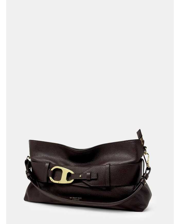 MY BEST BAG - Firenze Borsa in pelle con maxi gancio