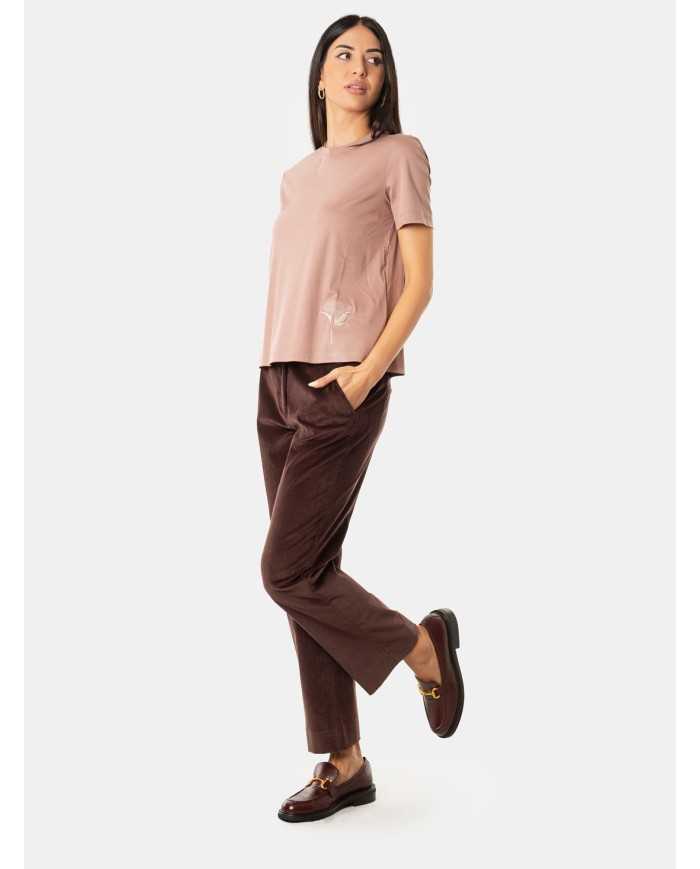 MAXMARA WEEKEND Pantalone in velluto