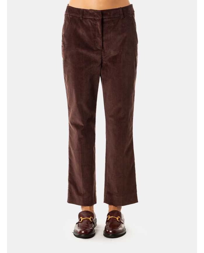 MAXMARA WEEKEND Pantalone in velluto