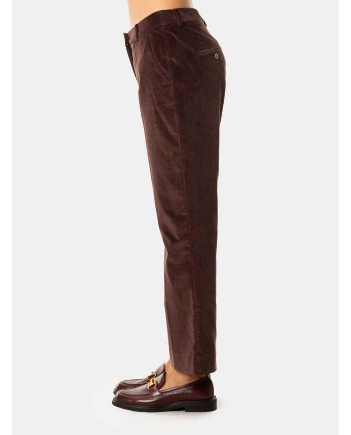 MAXMARA WEEKEND Pantalone in velluto