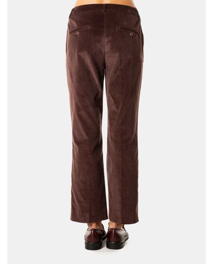 MAXMARA WEEKEND Pantalone in velluto