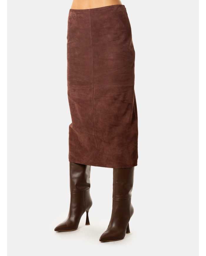 MAXMARA WEEKEND Gonna in pelle