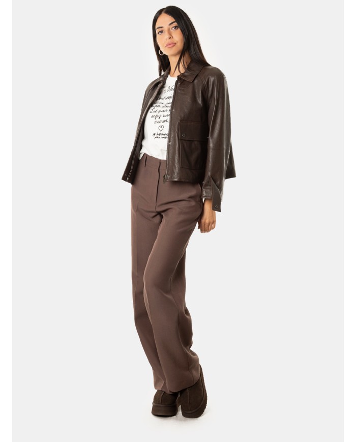 MAXMARA WEEKEND Giacca in pelle