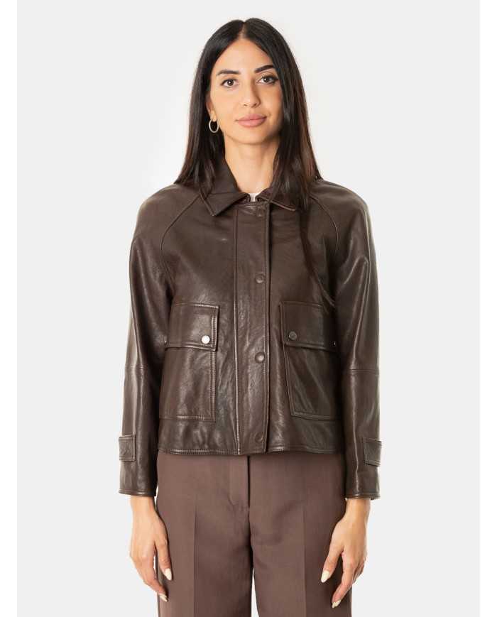 MAXMARA WEEKEND Giacca in pelle