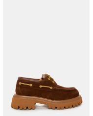 CHIARA LUCIANI Allacciato in camoscio