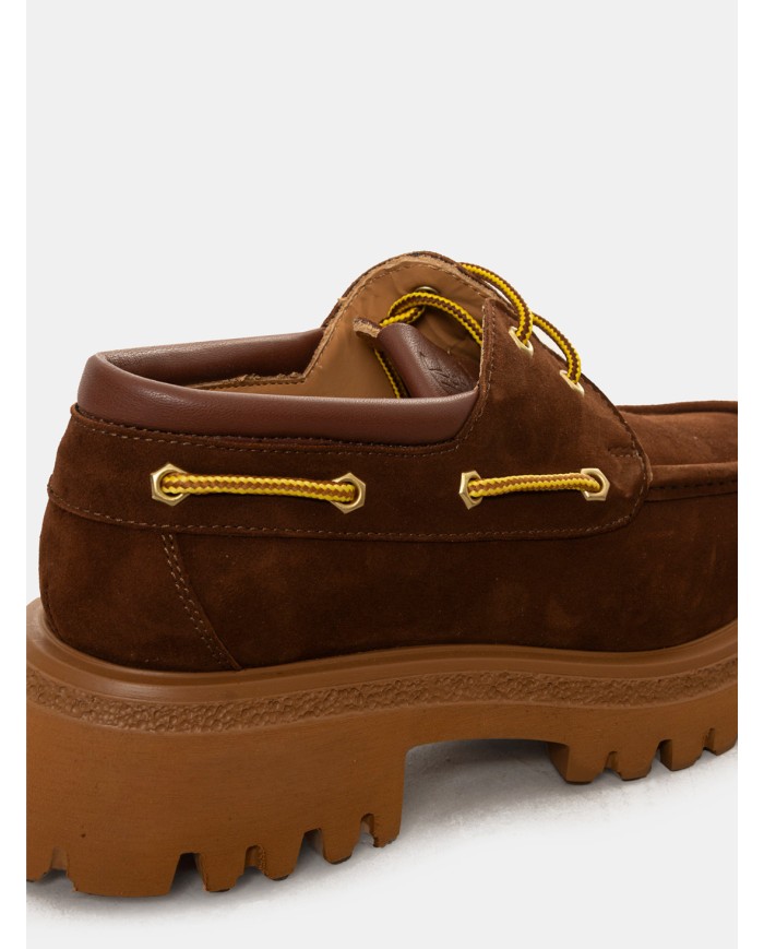 CHIARA LUCIANI Allacciato in camoscio