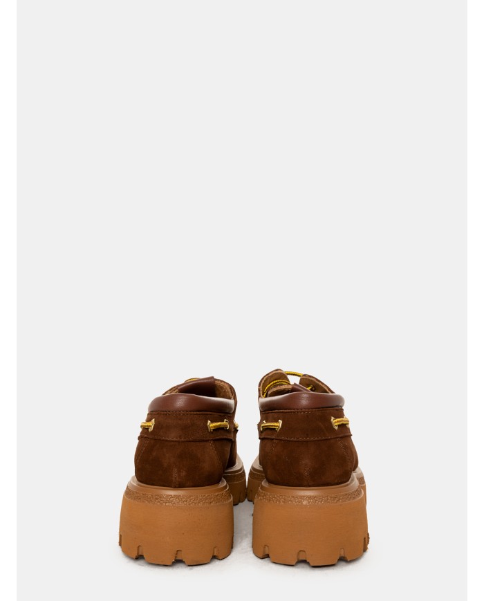 CHIARA LUCIANI Allacciato in camoscio