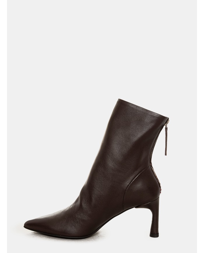 HALMANERA Tronchetto in pelle