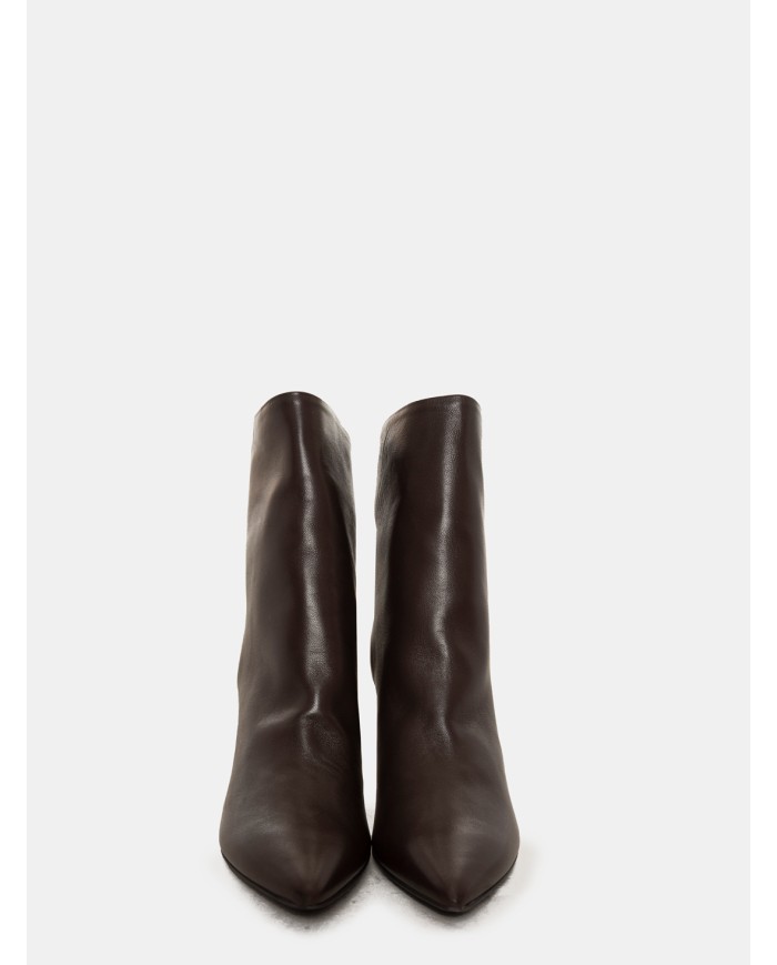 HALMANERA Tronchetto in pelle