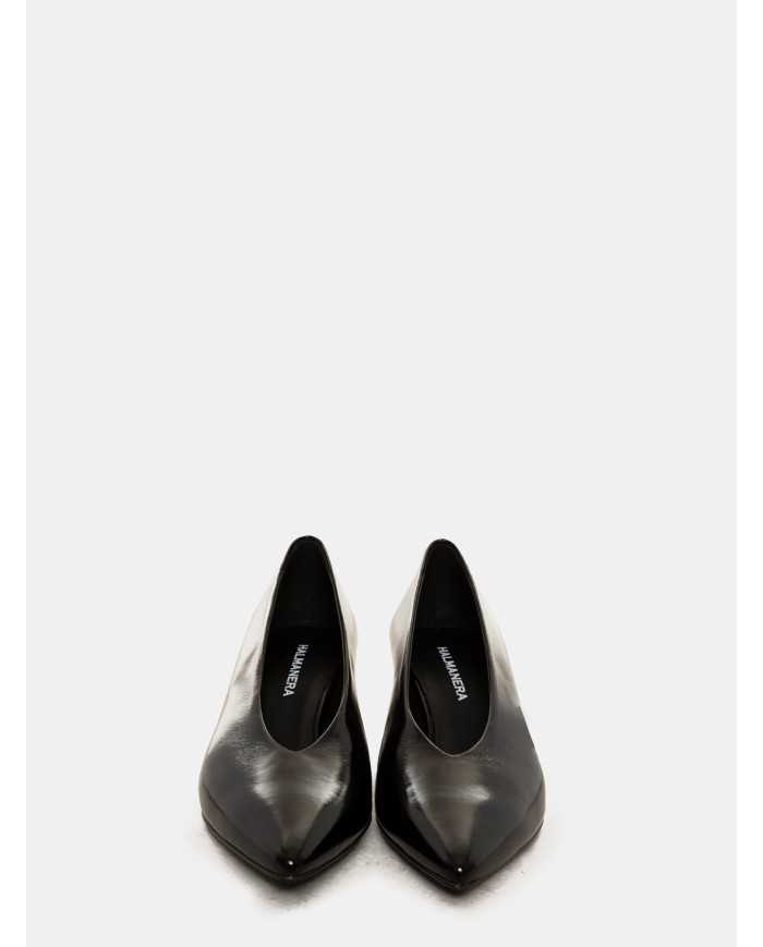 HALMANERA Decolletè in vernice