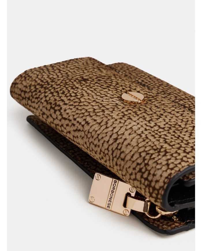 BORBONESE Portafoglio medium con patta