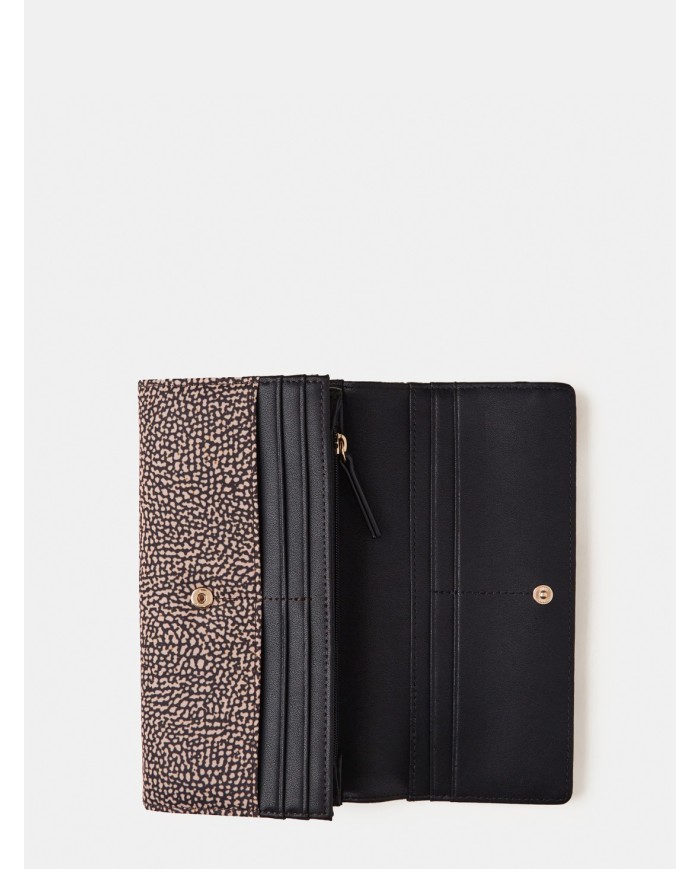 BORBONESE Portafoglio large con patta