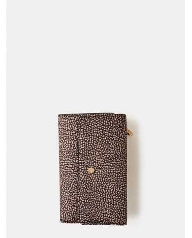 BORBONESE Portafoglio medium con patta