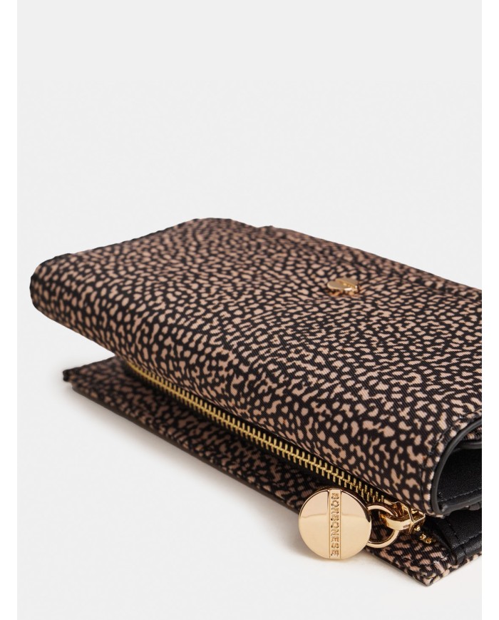 BORBONESE Portafoglio medium con patta