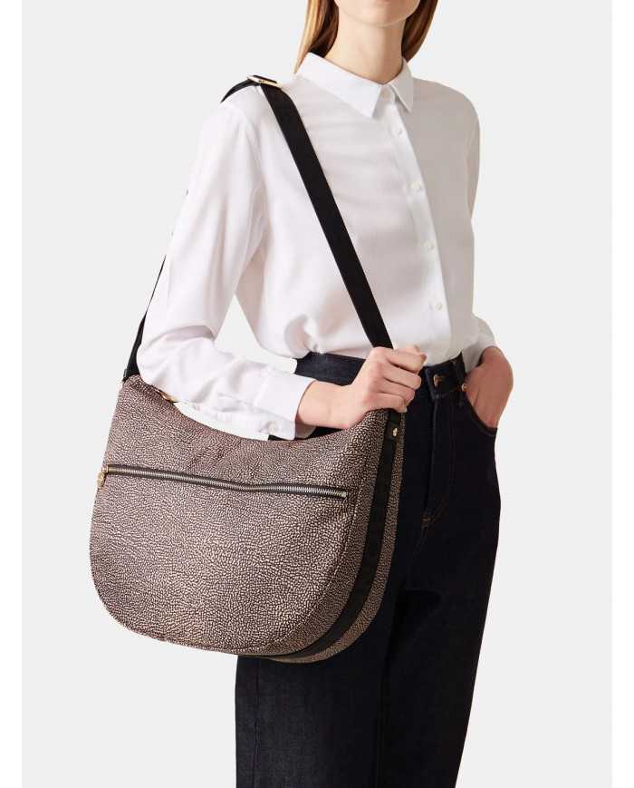 BORBONESE Luna bag medium