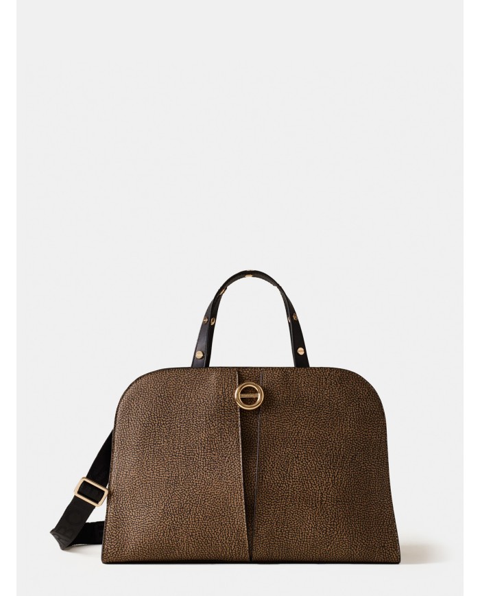 BORBONESE Tulip Borsa Bauletto medium